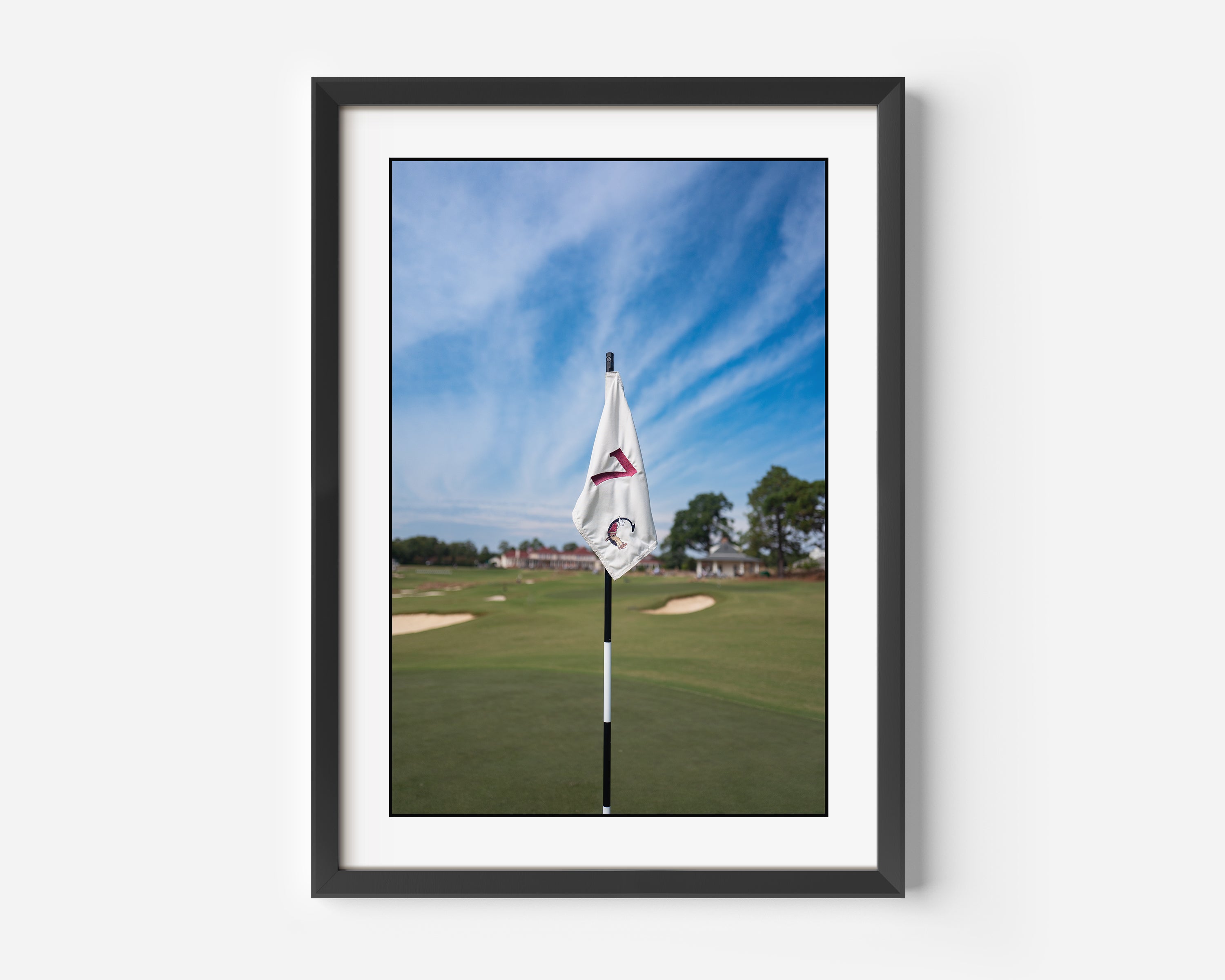 Pinehurst Resort 'The Cradle' Short Course Fine Art Color Photography Print in The Sandhills of North Carolina.