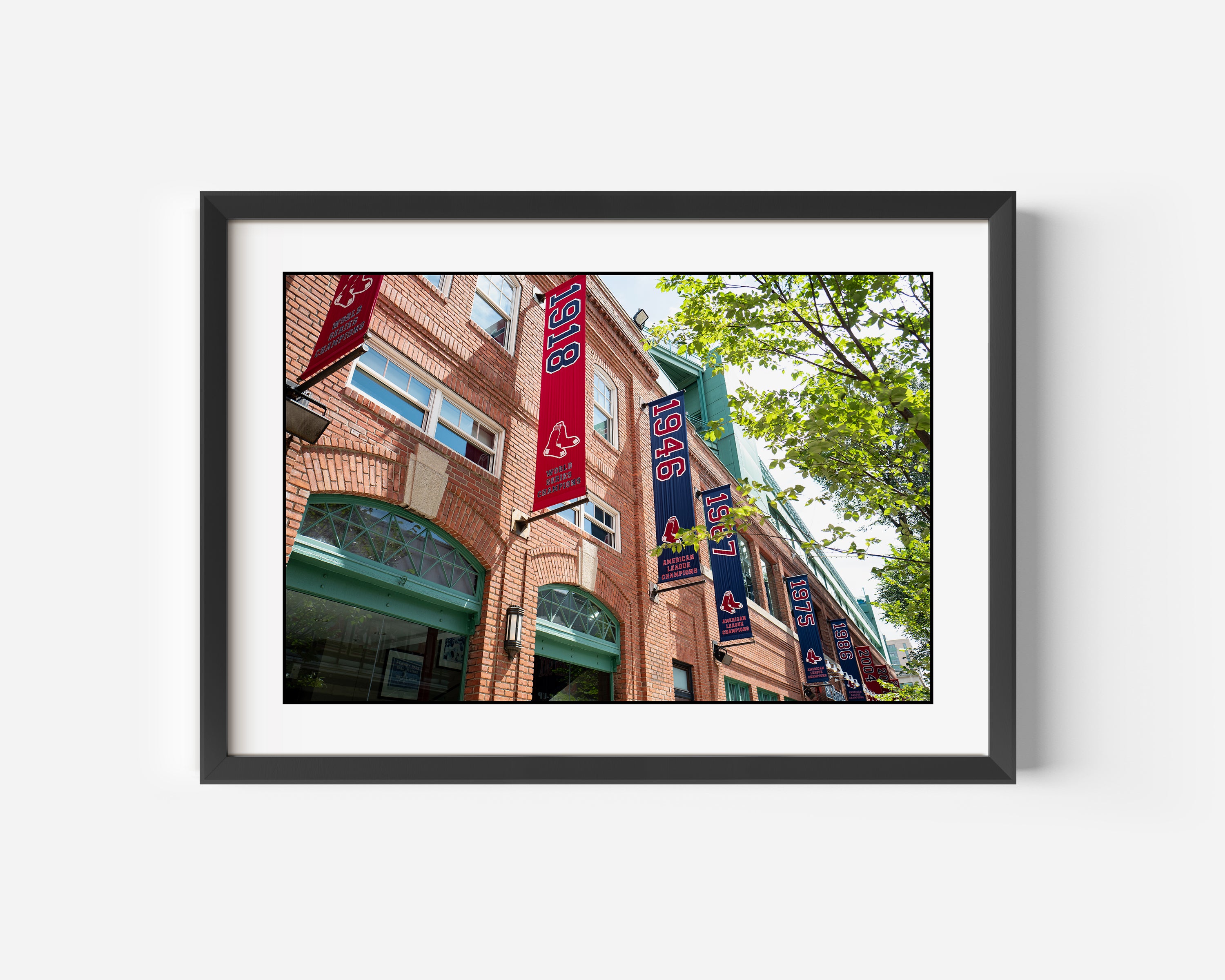 Fenway Park Yawkey Way Fine Art Color Photography Print - Jersey Street Boston Red Sox in Boston, Massachusetts
