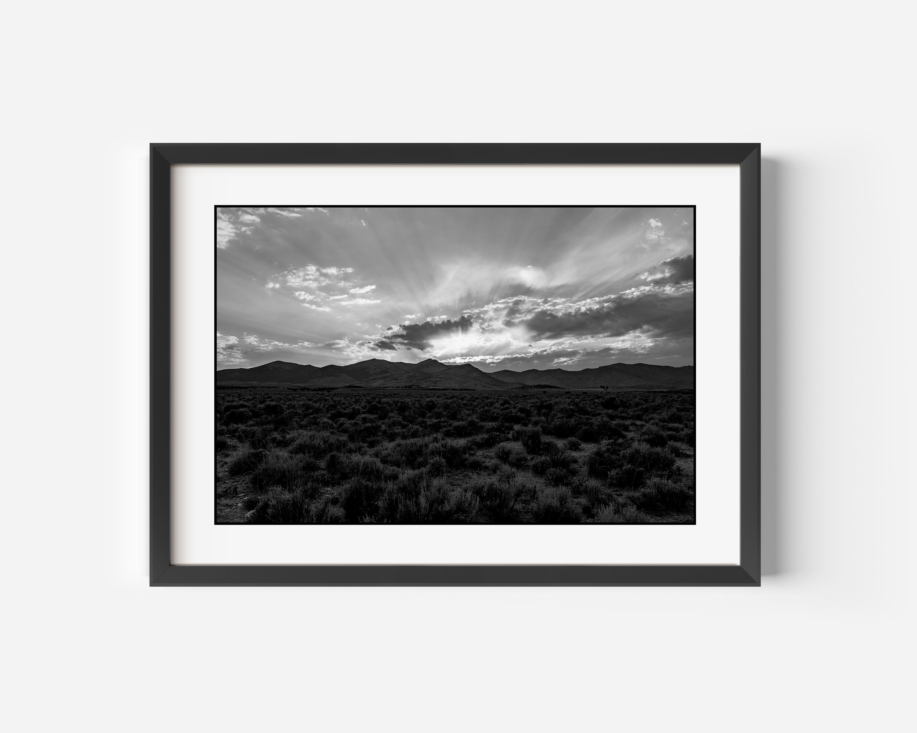 Western Valley Sunset - Ruby Valley, Nevada 2024