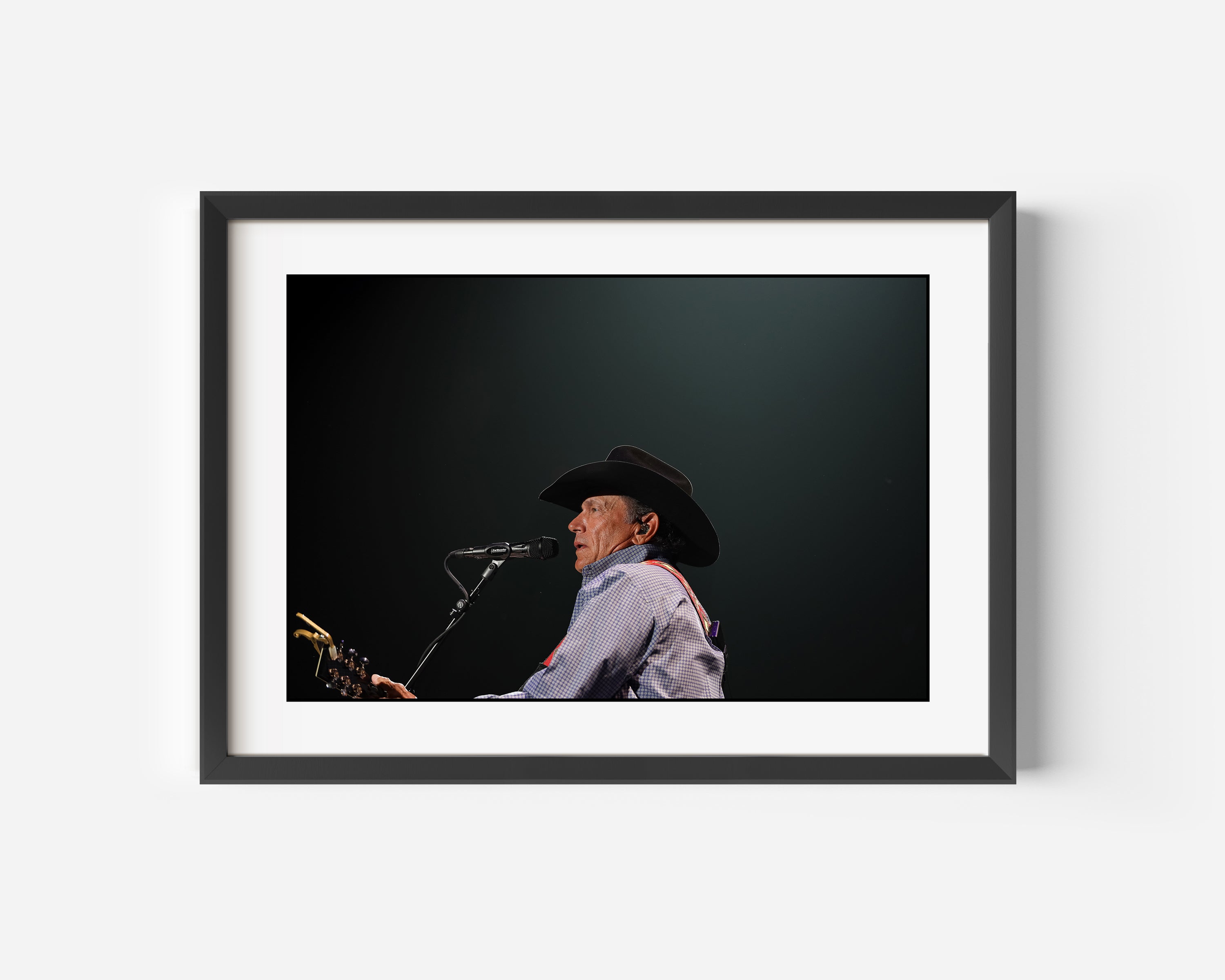 George Strait Fine Art Photography Color Print Live in Wichita Kansas 2020